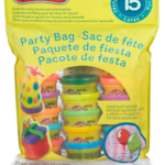 Party Bag, 15 Mini Play-Doh Cans for Kids Party Favors, Trick or Treat Toys